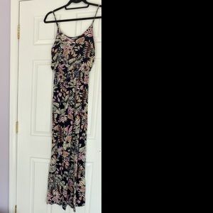 Lush Tropical maxi dress